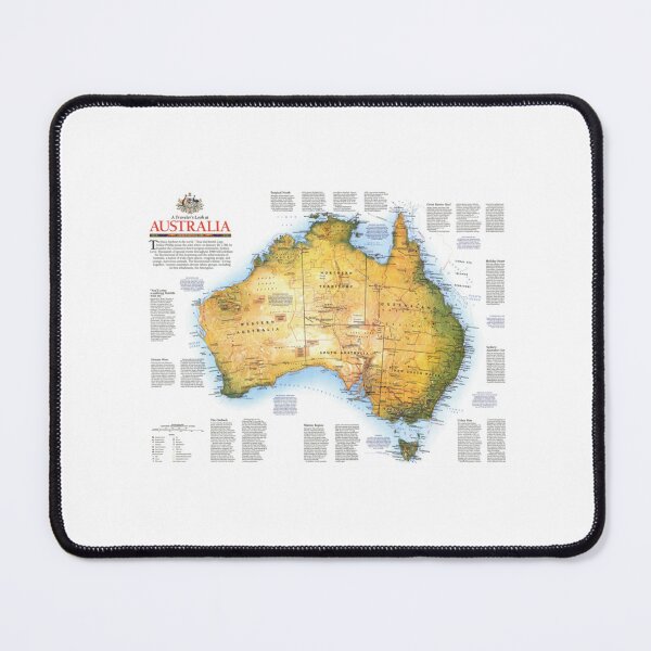Item preview, Australia Map Map Of Australia Australia Travel Map designed and sold by MelbyMakes.