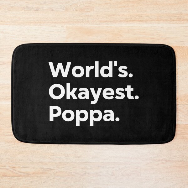 Item preview, World's Okayest Poppa designed and sold by kindxinn.
