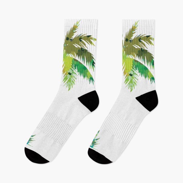 Item preview, Palm Tree with green pattern  designed and sold by Unaiza Khalid.