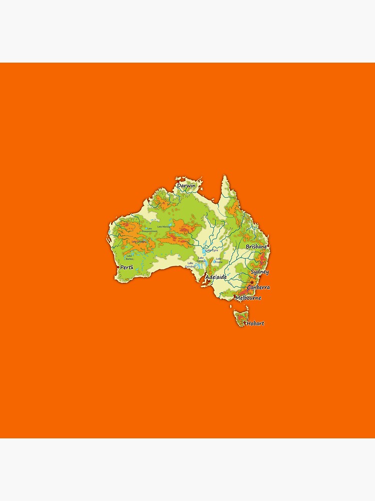 australia-physical-map-topographic-map-of-australia-lakes-rivers