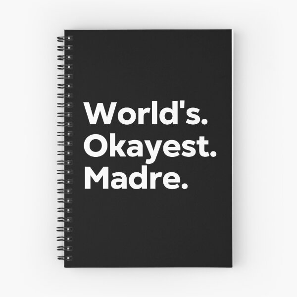 Item preview, World's Okayest Madre designed and sold by kindxinn.