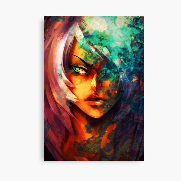 Jasper: Corruption Canvas Print