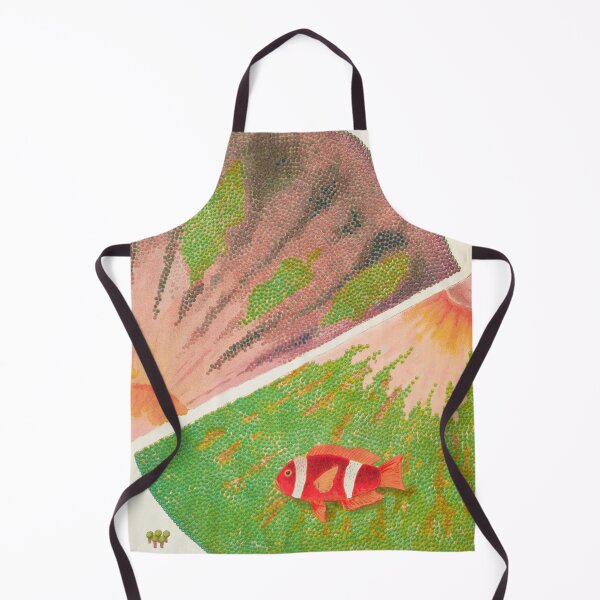 Item preview, Great Barrier Reef Anemones and Anemonefish Vintage Illustration designed and sold by VintageArchive.