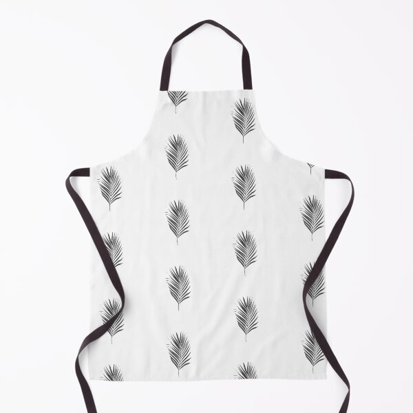 Item preview, Black Palm Leaf Silhouette Tropical Boho designed and sold by Tropical Arts.