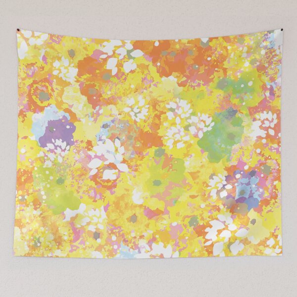 Item preview, Summer Yellow Flowers designed and sold by Unaiza Khalid.