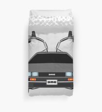 Back To The Future Delorean Duvet Cover