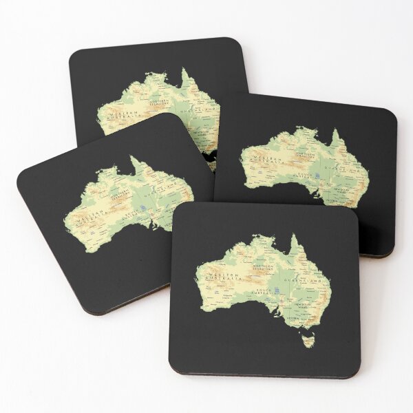 Item preview, map australia        designed and sold by MelbyMakes.
