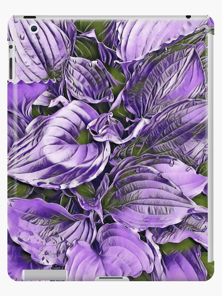 Hosta in Storybook Purple" iPad Skin for Sale by SunshineWalker |