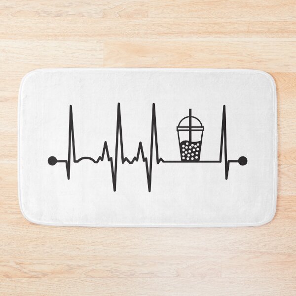 Item preview, Bubble Tea Heartbeat designed and sold by teesaurus.