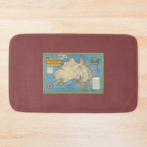 Item preview, map australia     designed and sold by MelbyMakes.