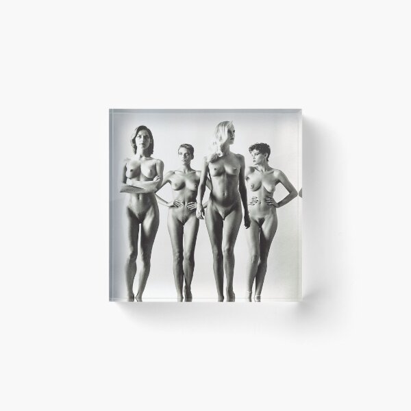 4 Girl Sexy Acrylic Block