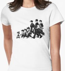 Gohan through the Ages Women's Fitted T-Shirt