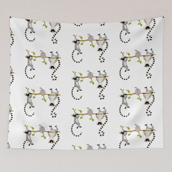 Item preview, Lemurs animal and cat designed and sold by Monlin.
