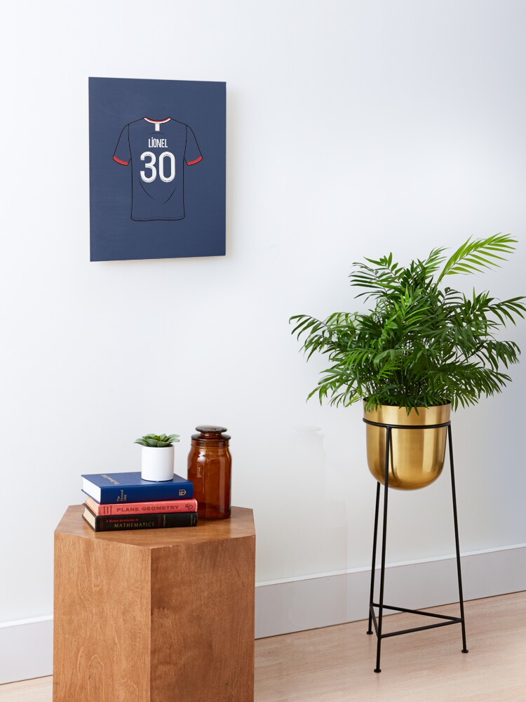 Lionel Jersey The Goat 30 PSG Poster for Sale by Lara Samuel