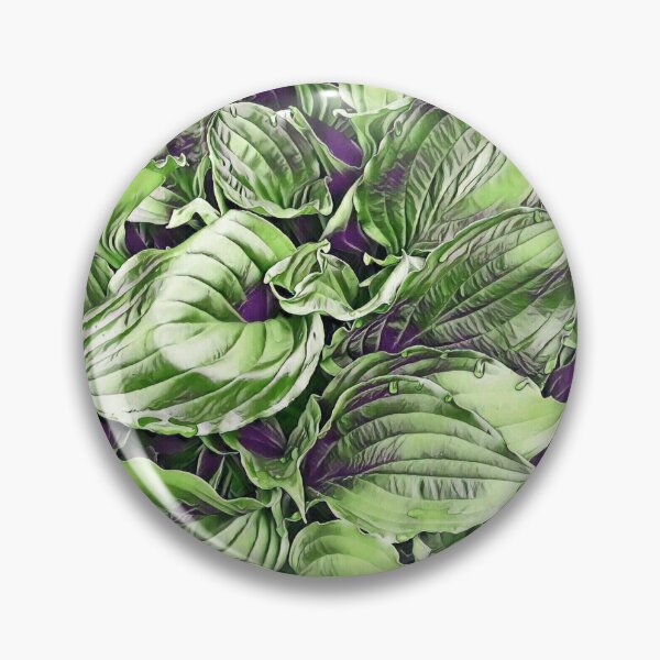 Item preview, Hosta in Storybook Green designed and sold by SunshineWalker.