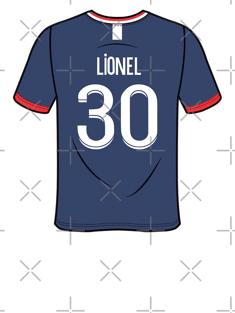 Lionel Jersey The Goat 30 PSG Kids T-Shirt for Sale by Lara Samuel