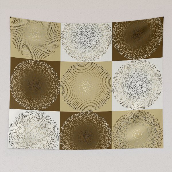 Item preview, Sunflower Inspired Spiral Patterns designed and sold by Cultivate Generative.