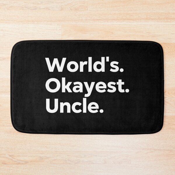 Item preview, World's Okayest Uncle designed and sold by kindxinn.
