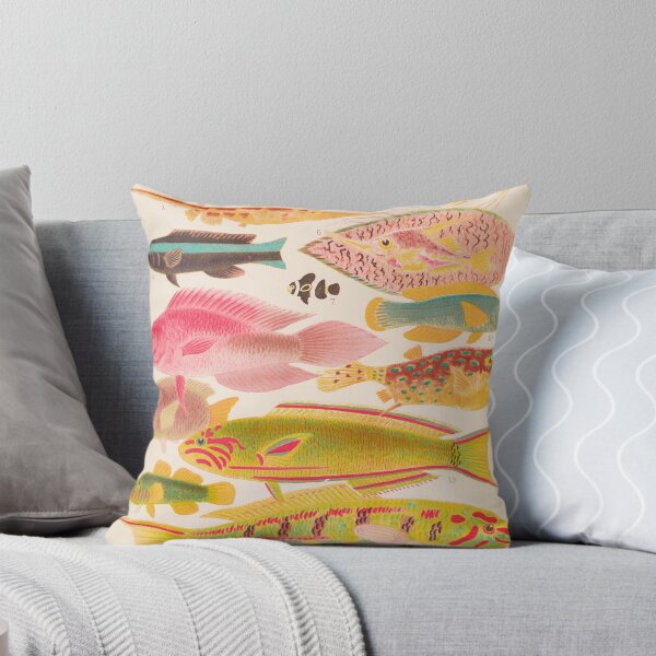 Item preview, Great Barrier Reef Tropical Fishes Vintage Illustration designed and sold by VintageArchive.