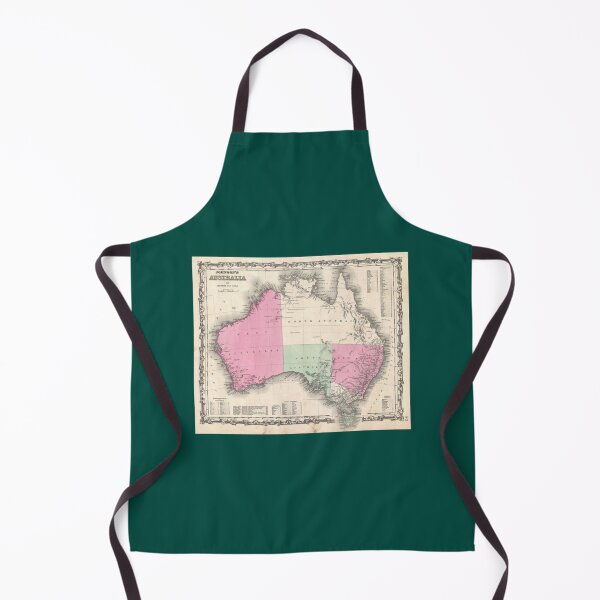 Item preview, Vintage Map of Australia (1862) designed and sold by MelbyMakes.