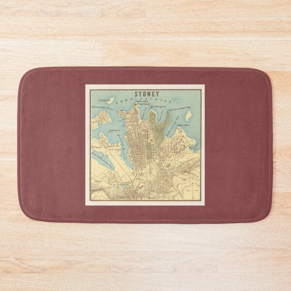 Item preview, Vintage Map of Sydney Australia (1858)   designed and sold by MelbyMakes.