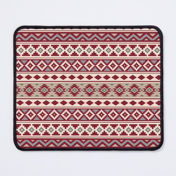 Item preview, Aztec Essence Pattern IIb Red Cream Grays Sand designed and sold by NataliePaskell.