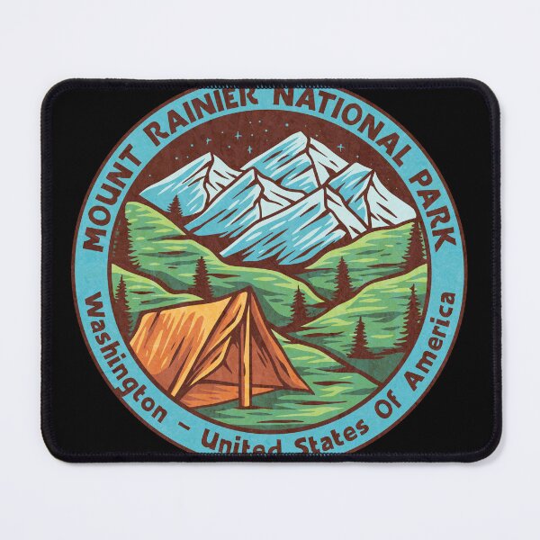 Item preview, Mount Rainier National Park Camping designed and sold by JordanHolmes.