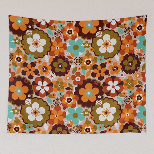Item preview, Groovy Florals – 60s designed and sold by Cat Coquillette.