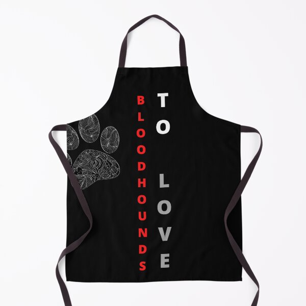 Item preview, Funny Bloodhound text minimalistic design designed and sold by MayaAndNora.