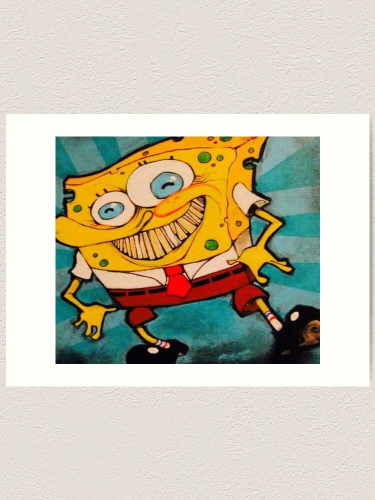 "Spongebob" Art Print for Sale by jackvillawear | Redbubble