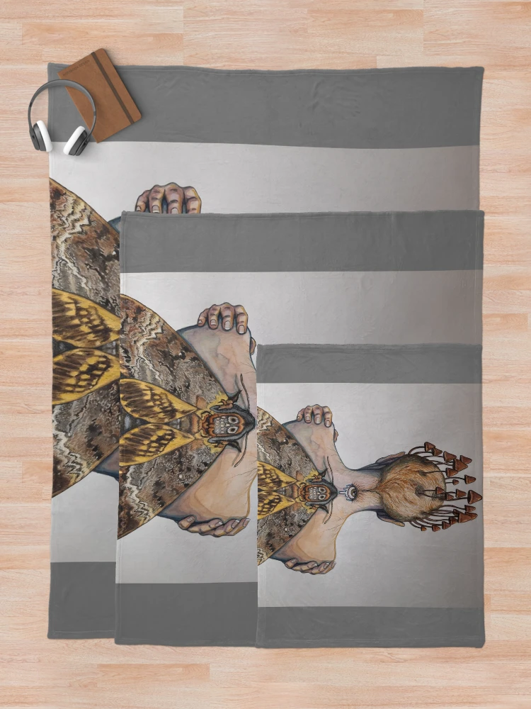 Thumbnail 5 of 6, Throw Blanket, Transcendence designed and sold by Rabbitfool.