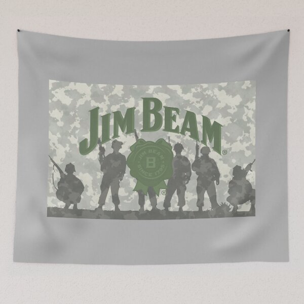 Item preview, Jim Beam Logo- Army Green, Suppo designed and sold by Makattack99.