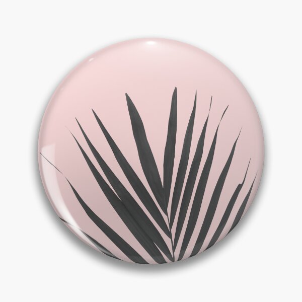 Item preview, Black Pink Palm Leaf Silhouette Tropical Boho  designed and sold by Tropical Arts.