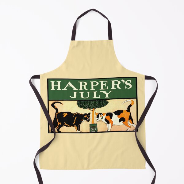 Item preview, Two calico cats, Edward Penfield, Harper's July 1898 designed and sold by aapshop.