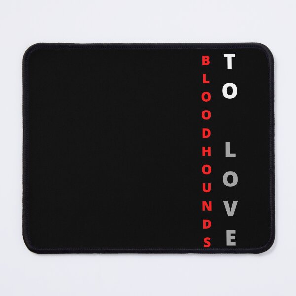 Item preview, Funny Bloodhound text minimalistic design designed and sold by MayaAndNora.