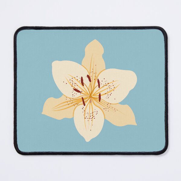 Item preview, Day Lily on Blue designed and sold by NataliePaskell.