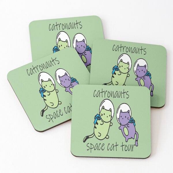 Item preview, catronauts space cat tour funny space cats designed and sold by XXgooddeedXX.