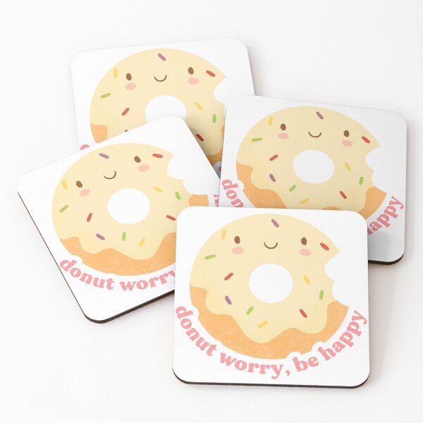 Item preview, Donut worry be happy designed and sold by milkandcookies.