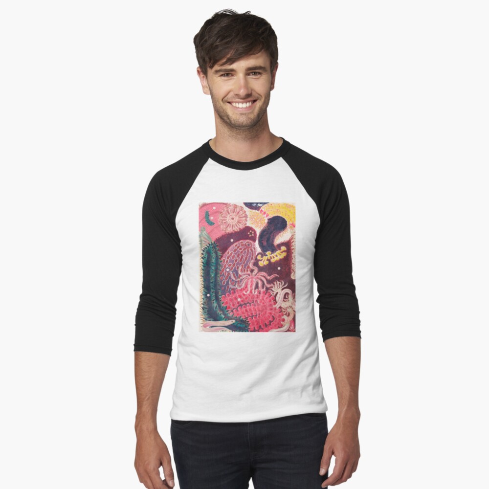 Artikel-Vorschau von Baseballshirt mit 3/4-Arm, designt und verkauft von VintageArchive.