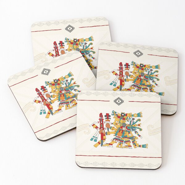 Item preview, Huitzilopochtli Aztec God of War and Will Art Board designed and sold by Aztectees.
