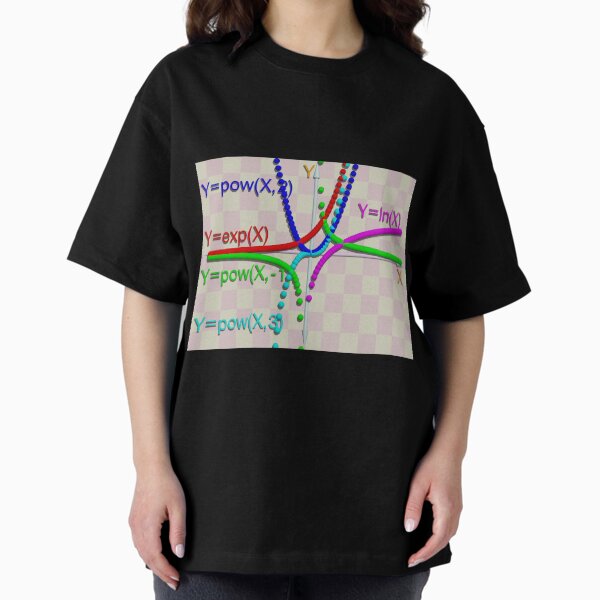Graphing: POV RAY CGI! Oversized T-Shirt