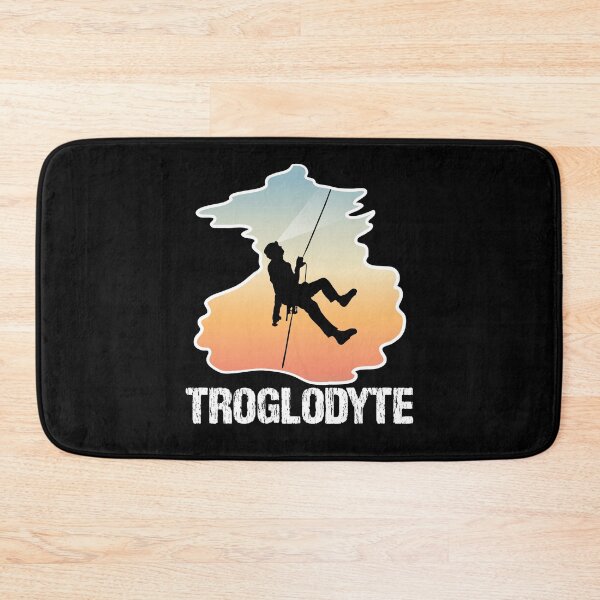 Item preview, Troglodyte - Cave Dweller - Funny Caver Spelunking Speleology designed and sold by TheInkElephant.