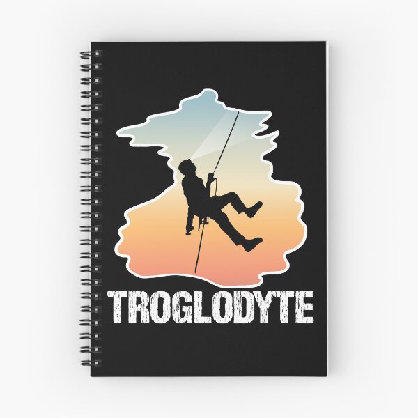 Item preview, Troglodyte - Cave Dweller - Funny Caver Spelunking Speleology designed and sold by TheInkElephant.
