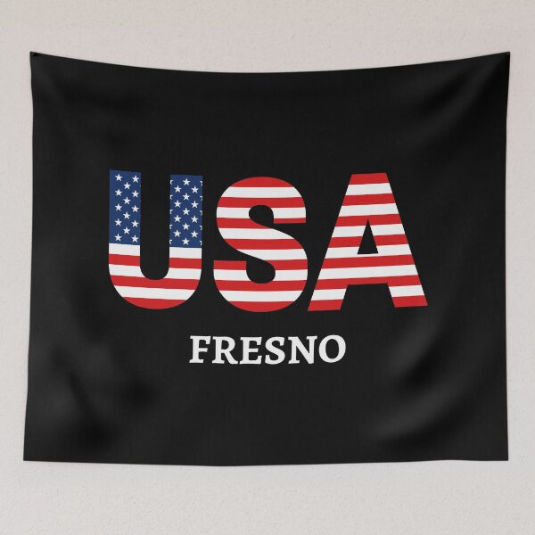 Item preview, Fresno - USA Flag designed and sold by JienChan26.