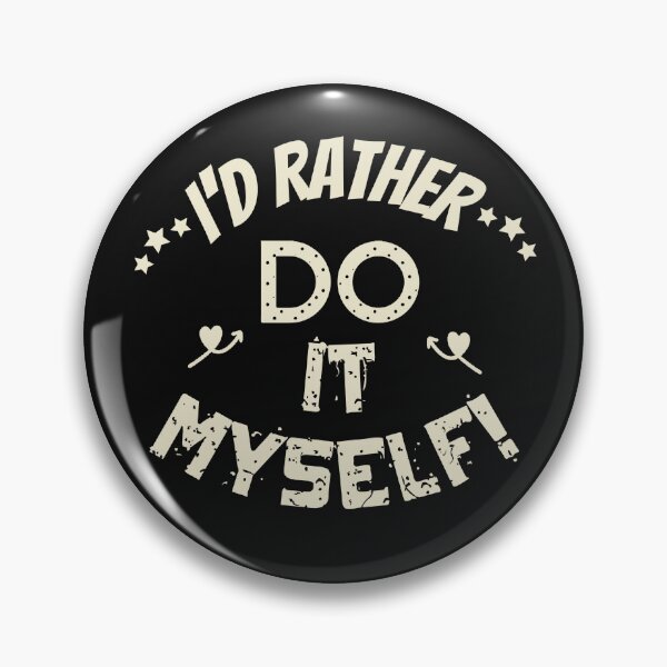 Item preview, I'd rather do it myself. Funny, Witty Sarcasm. Trending Mixed Fonds  designed and sold by GEM STYLE.