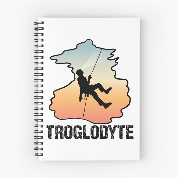 Item preview, Troglodyte - Cave Dweller - Funny Caver Spelunking Speleology designed and sold by TheInkElephant.