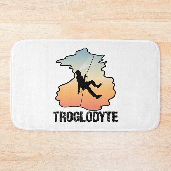 Item preview, Troglodyte - Cave Dweller - Funny Caver Spelunking Speleology designed and sold by TheInkElephant.