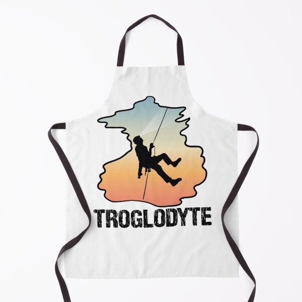 Item preview, Troglodyte - Cave Dweller - Funny Caver Spelunking Speleology designed and sold by TheInkElephant.