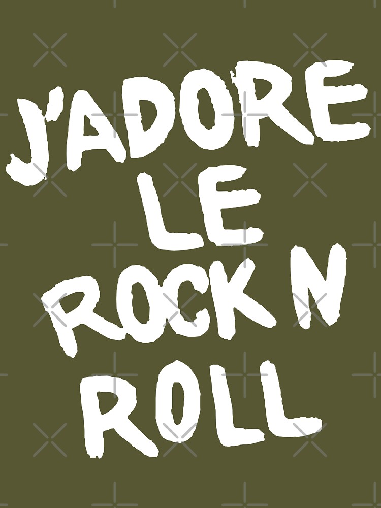 J'Adore Rock n´ Roll Essential T-Shirt for Sale by STUDIO MORE Los Angeles