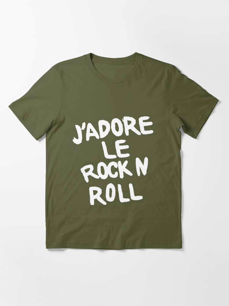 J'Adore Rock n´ Roll Essential T-Shirt for Sale by STUDIO MORE Los Angeles